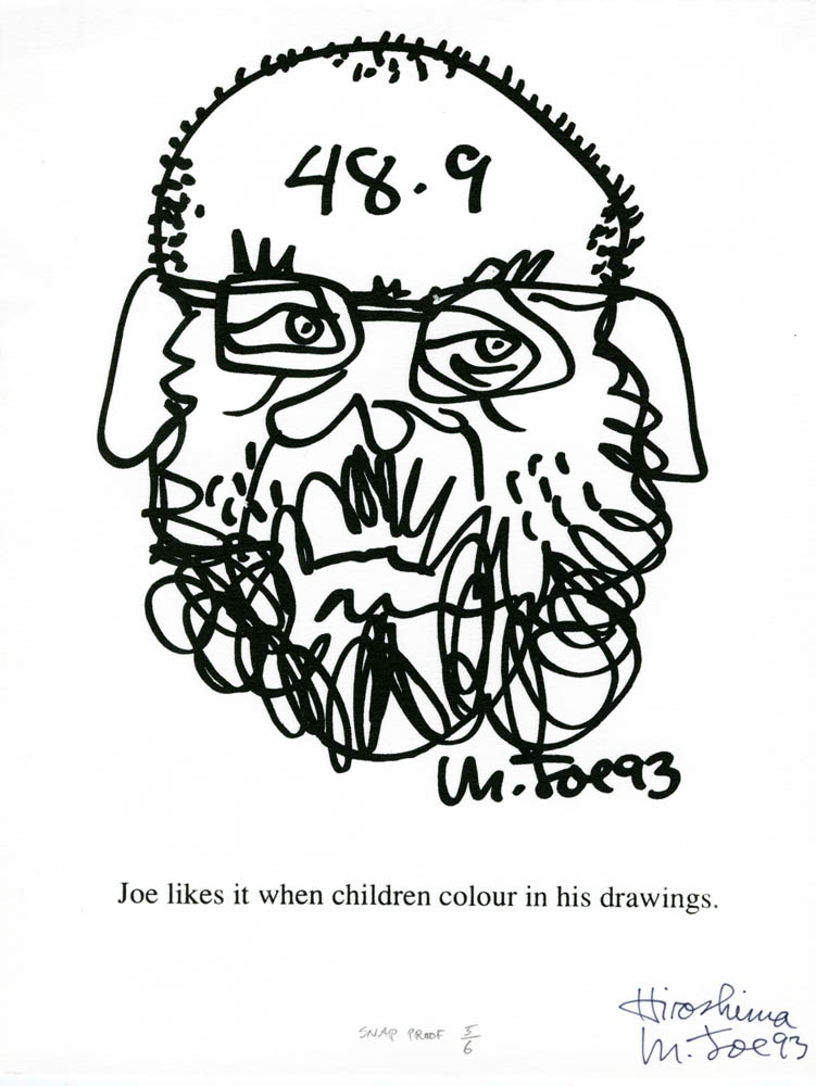 48 9 Joe Likes it When Children Colour in His Drawings